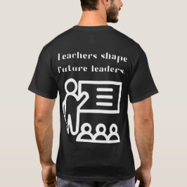 教えインスパイア、黒強化 Tシャツ