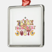 教えハート メタルオーナメント (左)