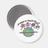 教え世界 マグネット (正面/裏面)