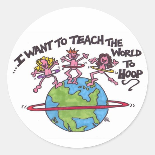 教え世界 ラウンドシール (正面)