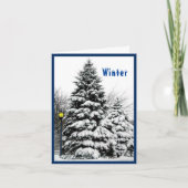 教え四季の一つ カード (正面)