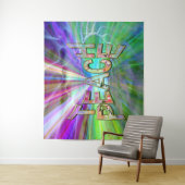 教え地球の平和 タペストリー (インサイチュ)