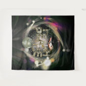 教え地球の平和 タペストリー (正面(横))