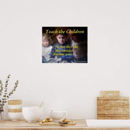 教え子ポスター ポスター (キッチン)