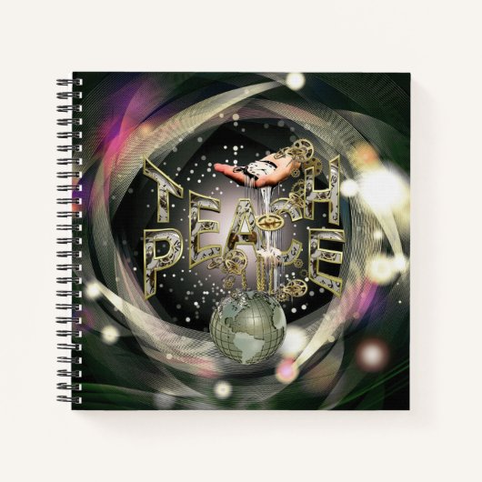 教え平和運動 ノートブック (正面)