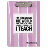 教え引用文 |名前をカスタムする クリップボード (正面)