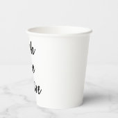 教え愛インスパイア |句感動的 紙コップ (裏面)