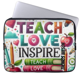 教え愛色フルディシニインスパイアジョンB ラップトップスリーブ