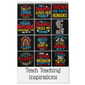 教え教えの感激 カレンダー (カバー)