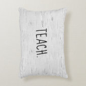 教え文字オン樺の木ツリーアクセント枕 アクセントクッション (正面(垂直))