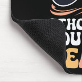 教え考え君はビーチ先生Groovyと言った マウスパッド (コーナー)