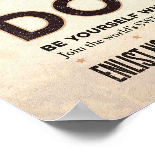 教え頼る ポスター (角)