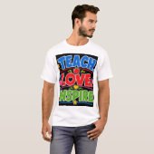 教え 愛 啓発 Tシャツ (正面フル)