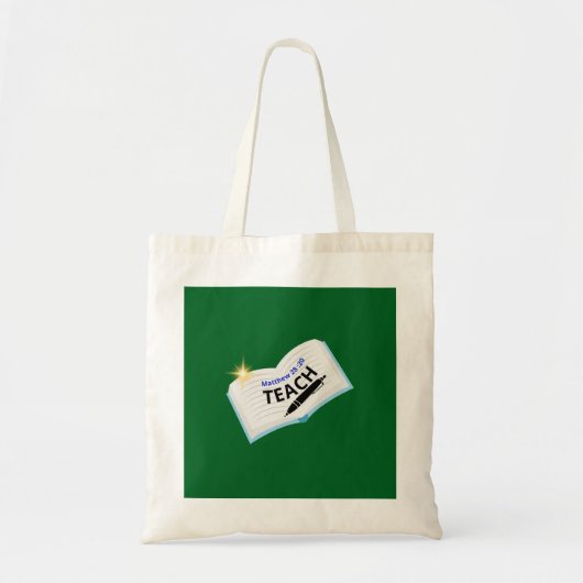 教え( Matthew 28 : 20 ) ToteBag トートバッグ (正面)