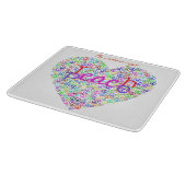 教え PeaceハートThunder_Cove カッティングボード (角)