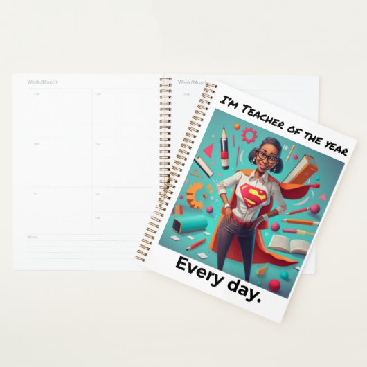 教えis life – 年先生 プランナー手帳 (ディスプレー)