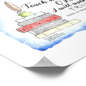 "教えMe Your Way O Lord" - Wall Art ポスター (角)