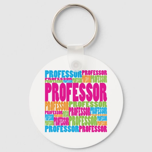 教カラフル授 キーホルダー (正面)