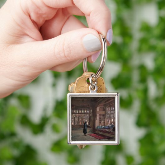 教主のサダト、カイロ1870年ハーレム キーホルダー (手)