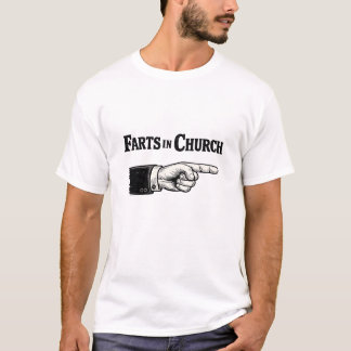 教会でおなら Tシャツ