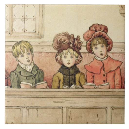 教会で歌うこと(w/c紙で) タイル (正面)