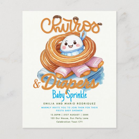 教会とおむつベビー散水シャワー予算 (正面)