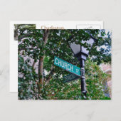 教会とトラドセント ポストカード (正面/裏面)