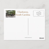 教会とトラドセント ポストカード (裏面)