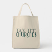 教会に課税する トートバッグ (裏面)
