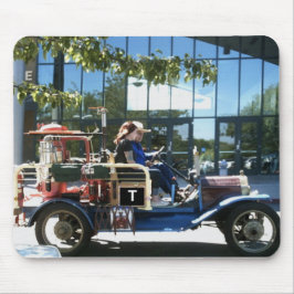 教会に遅れる マウスパッド