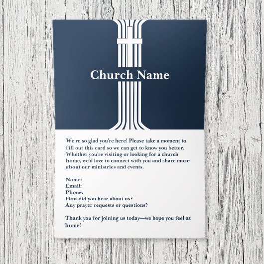 教会のつながりカードへようこそ カード