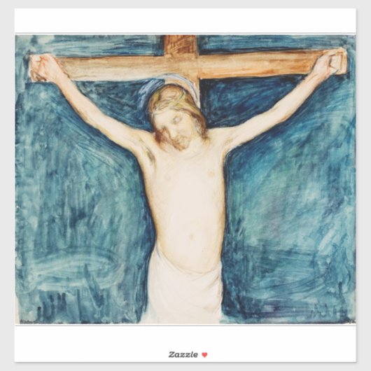 教会のアルタルピースからの十字架刑 シール (シート)