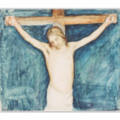 教会のアルタルピースからの十字架刑 シール (正面)