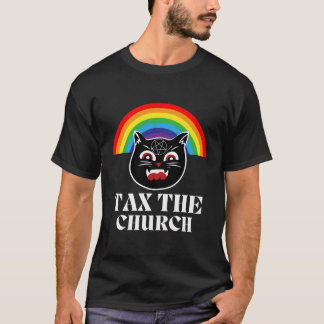 教会のアンチ宗教無神論の無神論に課税する Tシャツ