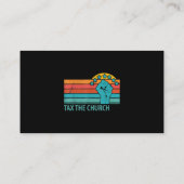教会のアンチ宗教無神論の無神論の安全に課税する 名刺 (裏面)