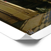 教会のインテリアの福音 ポスター (角)