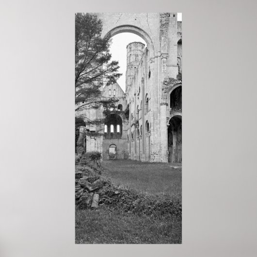 教会のインテリアの表示， c.1052-67 ポスター (正面)