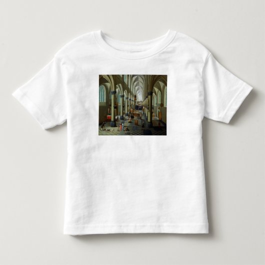 教会のインテリア トドラーTシャツ (正面)
