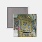 教会のオルガンの表示, c.1590 マグネット (正面/裏面)