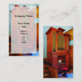 教会のオルガン 名刺 (正面/裏面)