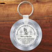 教会のカスタムボランティアのための安い贈り物 キーホルダー (正面)
