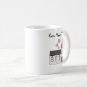 教会のカスタム結婚式マグキリスト教の宗教 コーヒーマグカップ (正面右)