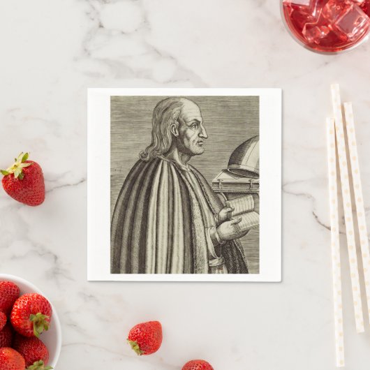 教会のカンタベリー博士の聖アンセルム スタンダードカクテルナプキン (インサイチュ)