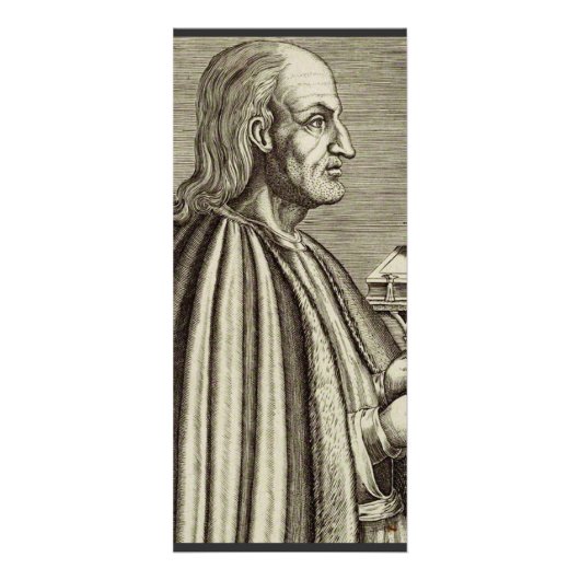 教会のカンタベリー博士の聖アンセルム ラックカード (正面)