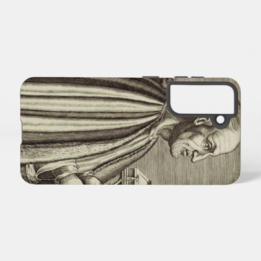 教会のカンタベリー博士の聖アンセルム SAMSUNG GALAXYケース (裏面横)