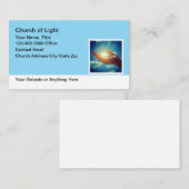 教会のキリスト教の名刺 名刺 (正面/裏面)