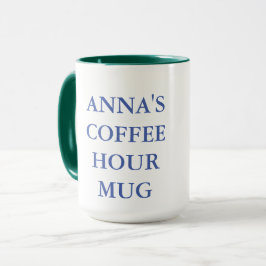 教会のコーヒー時間のマグカップとクロス マグカップ