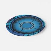 教会のステンドグラス窓 ペーパープレート (アングル)