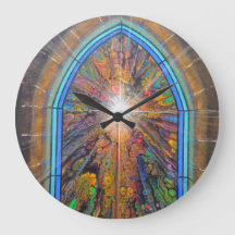 教会のステンドグラス窓