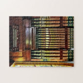 教会のパイプオルガン ジグソーパズル (横)